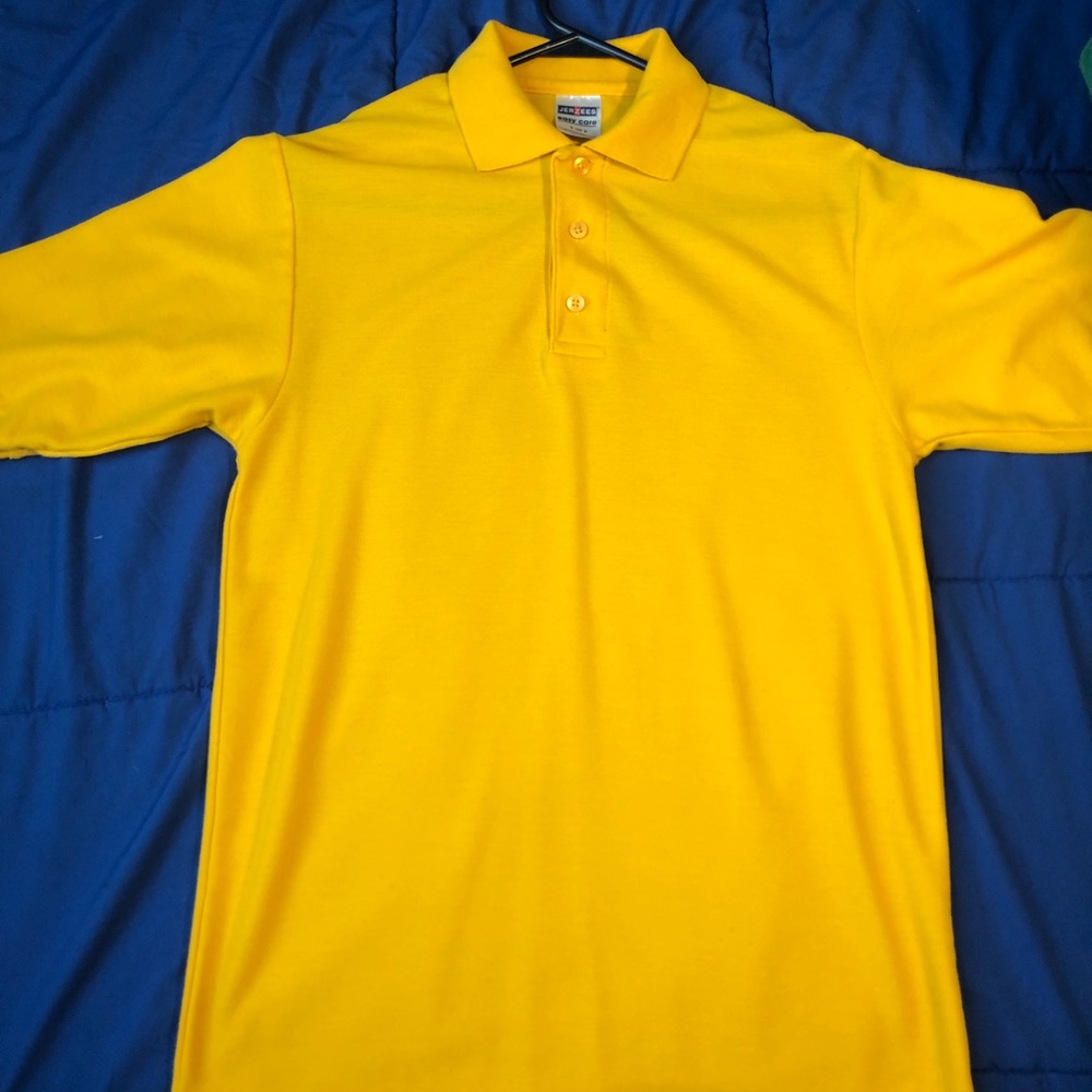 3 button collar shirt
